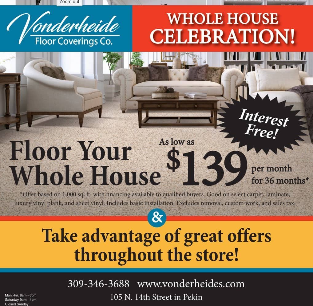financing promotion on flooring