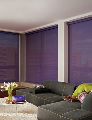 Living Room Window Coverings in Pekin, IL from Vonderheide Floor Covering